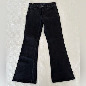 Aeropostale Black High Rise Flare Jeans